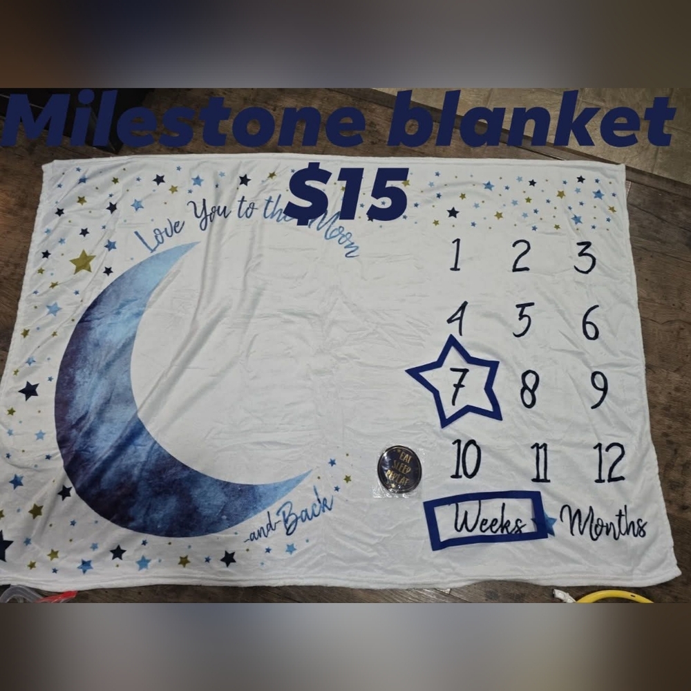 Baby Milestone blanket
